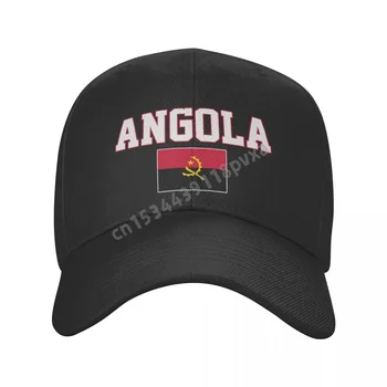 Beisbola cepure Angola Atdzist Karoga Angolas Savvaļas Saules Ēnā Sasniedza Regulējams Āra Vāciņi Vīrieši Sievietes
